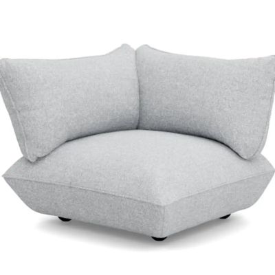 Fatboy, sumo sohvan kulmaosa boucle recycled grey