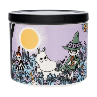 Moomin Arabia Sydänystävät Muumi keksipurkki 25 cm