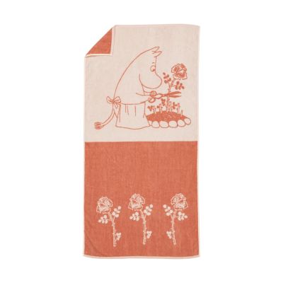 Moomin Arabia Muumi kylpypyyhe 70 x 140 cm Muumimamma beige