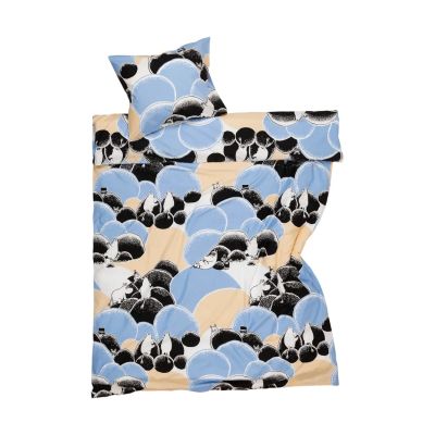 Moomin Arabia Muumi pussilakanasetti 150 x 210 cm Pikkukivet