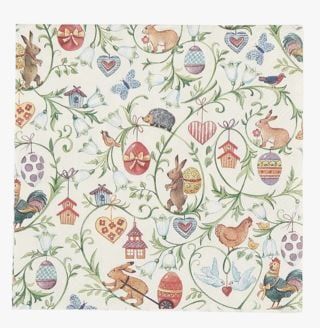 hemtex Easter Day paperiservetit moniväri