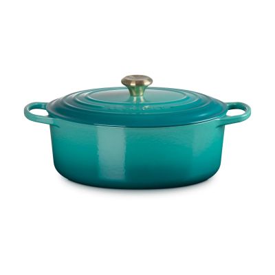 Le Creuset Le Creuset Signature ovaali pata 6,3 l Bleu Riviera