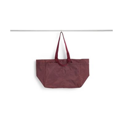 HAY Grid Weekend Bag laukku Burgundy, medium
