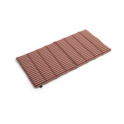 HAY Terrazza Folding istuintyyny Terracotta bold stripe, 82x40 cm