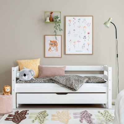 Veke Liisa lastensänky paketti 70x155 cm valkoinen, kuvausmalli