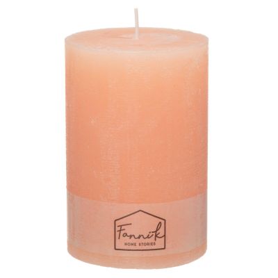 Fanni K Rustiikki pöytäkynttilä 10x15 cm persikka