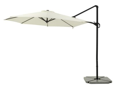 Veke Basic sivuvarjo 300 cm valkoinen