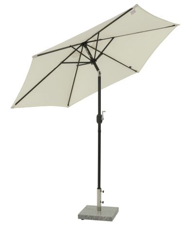 Veke Basic aurinkovarjo 250 cm valkoinen