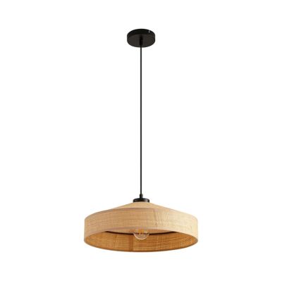 Lindby - Haldor riippuvalaisin, Ø 40 cm, luonnonväri, rottinki