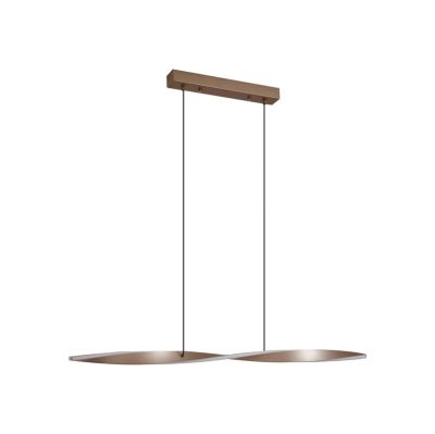 Lindby - Jaren LED-riippuvalaisin, 100 cm, CCT, musta/ruskea