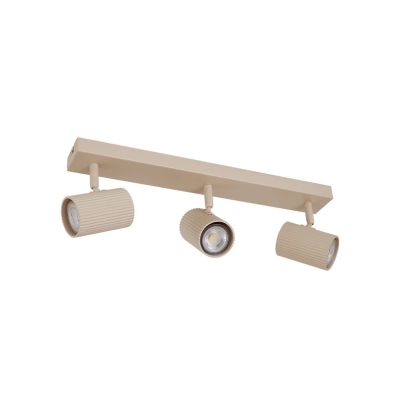 Lindby - Kardis kattospotit, beige, 3-lamppuinen, metalli, GU10