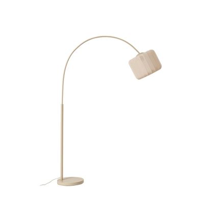 Lindby - Helin kaarivalaisin, beige, tekstiili, korkeus 198,5 cm