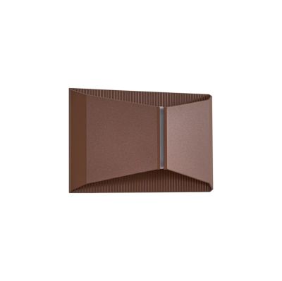 Lindby - Anlira LED-ulkoseinävalaisin, ylös & alas, ruskea, IP65