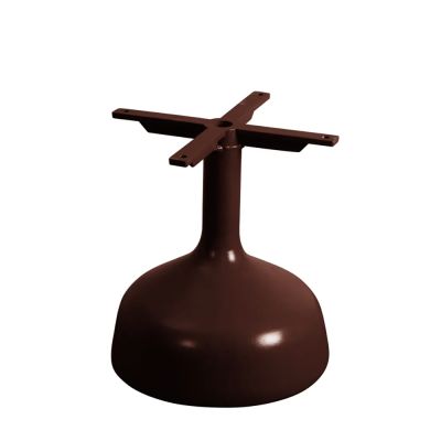 Cane-line, Glaze sohvapöytärunko stor Semi glossy Burgundy, aluminium