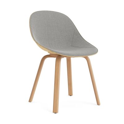 Normann Copenhagen Mat Chair tuoli etuverhoiltu Remix 133-hemp-beech