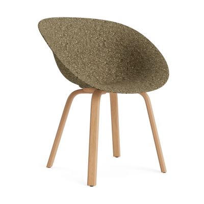 Normann Copenhagen Mat Armchair käsinojatuoli Seaweed-beech