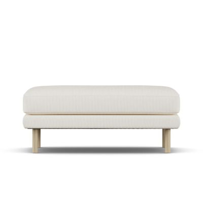 1898 Bredhult jalkarahi Jump Off White 1954-valkoöljytty tammi