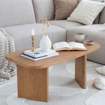 House Nordic Melo sohvapöytä 100x50x41 cm luonnonväri, asiakaspalautus