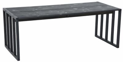 Veke Kioto ruokapöytä 200x90 cm musta, asiakaspalautus