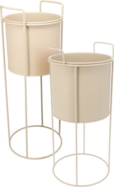 Ei brändiä Juno kukkateline 2 kpl setti hiekka