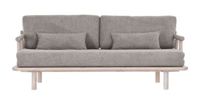 Veke Tanko 3-istuttava vuodesohva antiikinvalkoinen/Aragon 20 beige