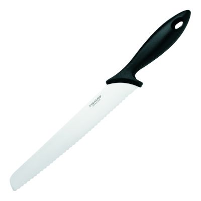 Fiskars - Essential Leipäveitsi 23 cm Musta