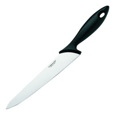 Fiskars - Essential Keittiöveitsi 21 cm Musta
