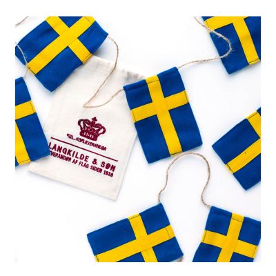 Langkilde & Søn - Viirinauha Ruotsin Liput 10 cm