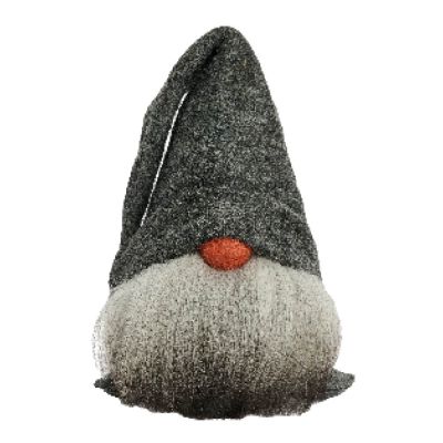 Åsas Tomtebod - Sigge Island Tonttu 28 cm Harmaa