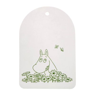 Muurla - Muumi Leikkuulauta / Tarjotin kesäflirtti 21x31cm Valkoinen