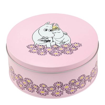 Muurla - Muumi Peltipurkki 15 cm Vaaleanpunainen