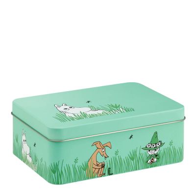 Muurla - Muumi Peltipurkki pojat 14,5x10,5 cm Vihreä