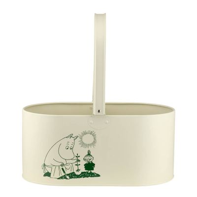 Muurla - Muumi Peltisanko 17,5 cm Luonnonvalkoinen