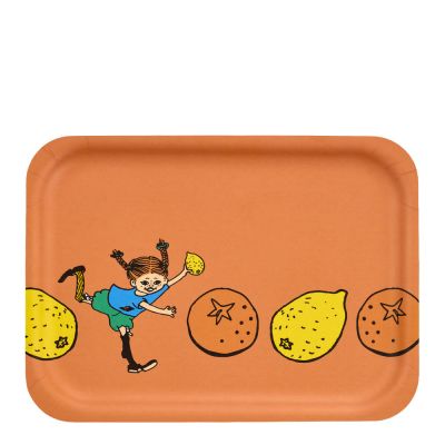 Muurla - Peppi Tarjotin lemonadi 27x20 cm Oranssi