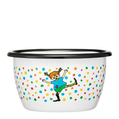 Muurla - Peppi Emalikulho 30 cl Valkoinen