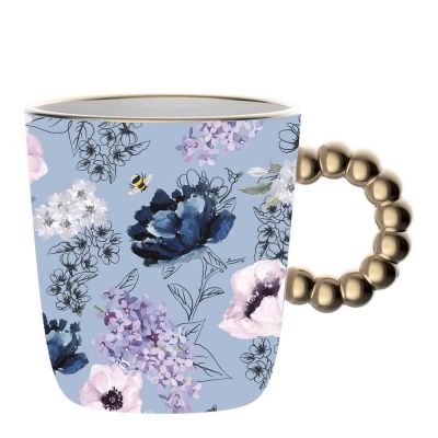 Bialetti - Bridgerton Muki 33 cl Sininen/Kulta