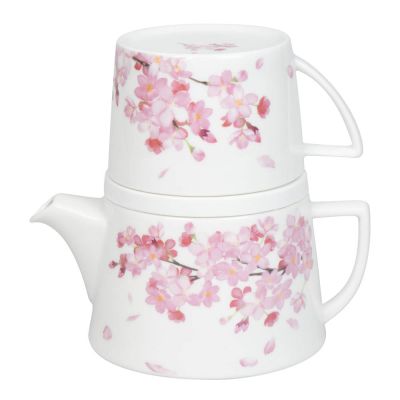 Könitz - Tea For Me Teekannu ja muki 40 cl Cherry Blossom