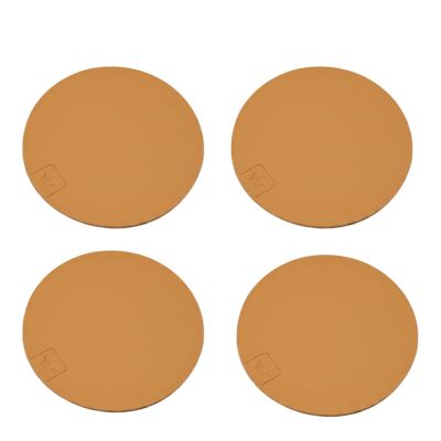 Nordan Home - Lasinalunen 12,5 cm 4 kpl Vaaleanruskea