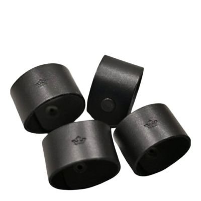 Nordan Home - Lautasliinarengas 3 cm 4 kpl Musta