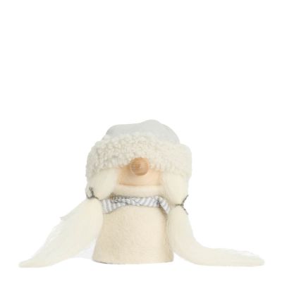 Åsas Tomtebod - Elsa Tonttu 11 cm Valkoinen