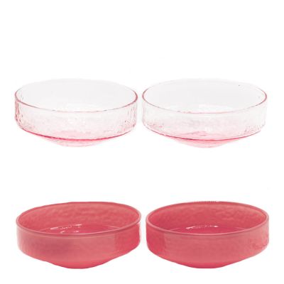 Brût - Claude Kulho 19x11,5 cm 4 kpl Vaaleanpunainen