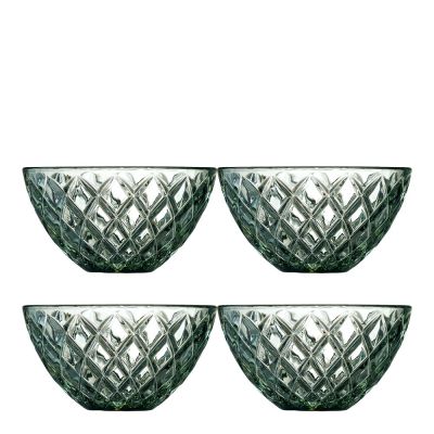 Lyngby Glas - Sorrento Kulho 12 cm 4 kpl Vihreä