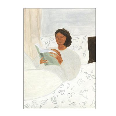 Poster & Frame - The Poster Club x Isabelle Vandeplassche Juliste 50x70 cm Morning read