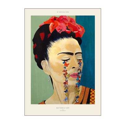 Poster & Frame - PSTR Studio Juliste 30x40 cm My mexican hero butterfly cry by john mcdonald