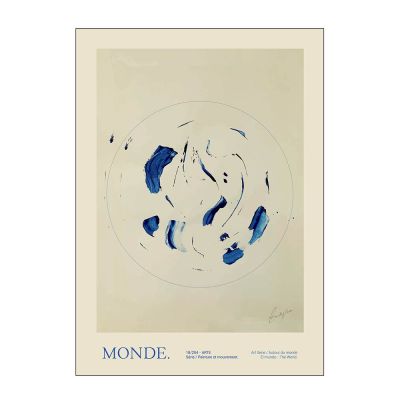 Poster & Frame - The Poster Club x Lucrecia Rey Caro Juliste 30x40 cm Le monde