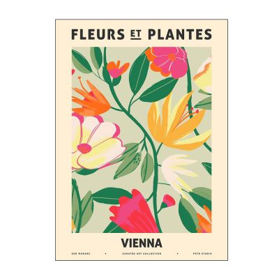 Poster & Frame - PSTR Studio Juliste 50x70 cm Zoe fleurs et plantes vienna