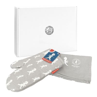 SOLSTICKAN - Käsipyyhe + Patakinnas Harmaa