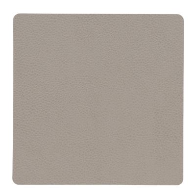 LIND DNA - Square Leather Serene Lasinalunen 10x10 cm Ash