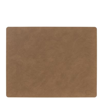 LIND DNA - Square Nupo Pöytätabletti 35x45 cm Brown