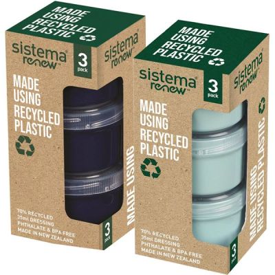 Sistema - Renew Kastikerasia 3,5 cl 3 kpl